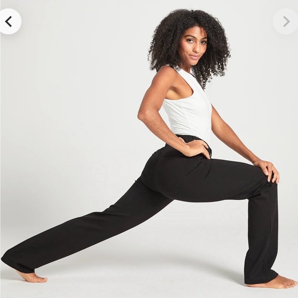 Betabrand Black 7-Pocket Dress Pant Yoga Pant - Straight NWOT - Picture 12 of 15